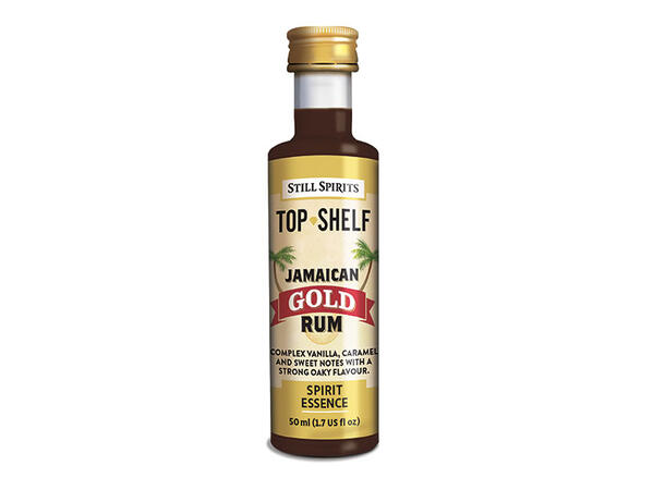 SS Top Shelf Jamaican Gold Rum Gylden rom med vanilje og karamell 