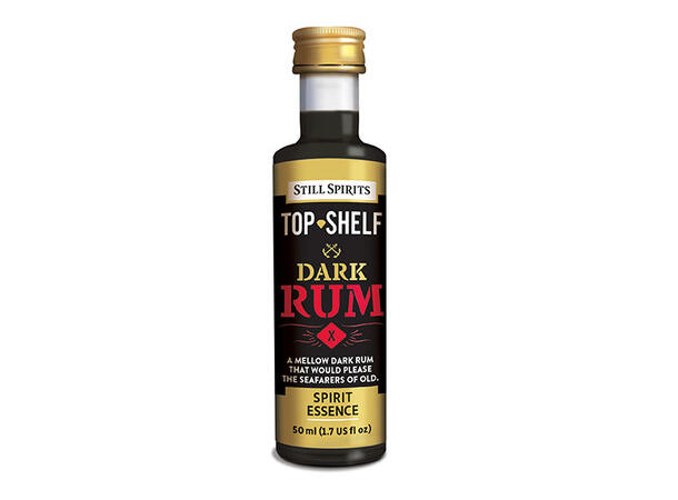 SS Top Shelf Dark Rum Fyldig og mørk romessens 