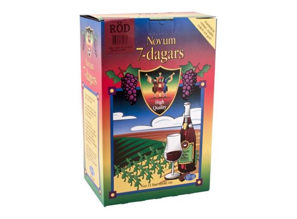 Novum Rødvin 7 dagers rødvin 