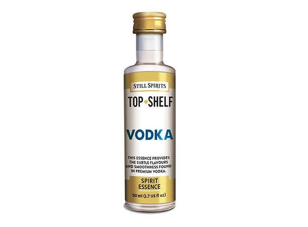 SS Top Shelf Vodka Ren vodkaessens med myk avslutning 