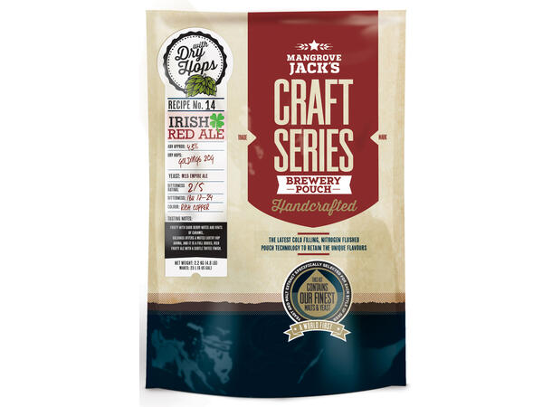 Craft Series Irish Red – 2,2kg #14 Fyldig rød ale med karamell 