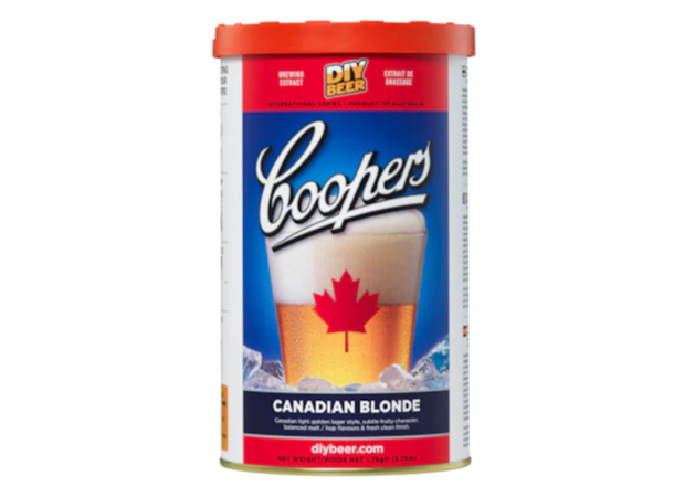 Coopers Canadian Blonde Coopers International Series til 23L 