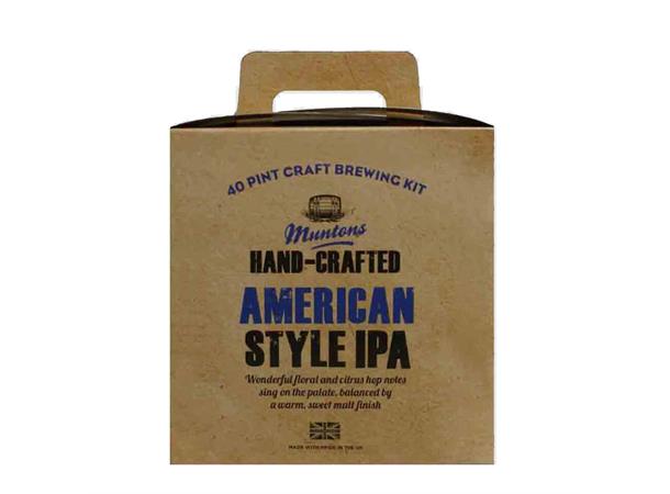 American Style IPA - Hand Crafted Muntons Hand Crafted
