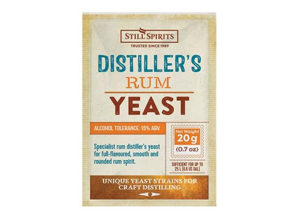 Distiller's Rum Yeast Still Spirits 20g 