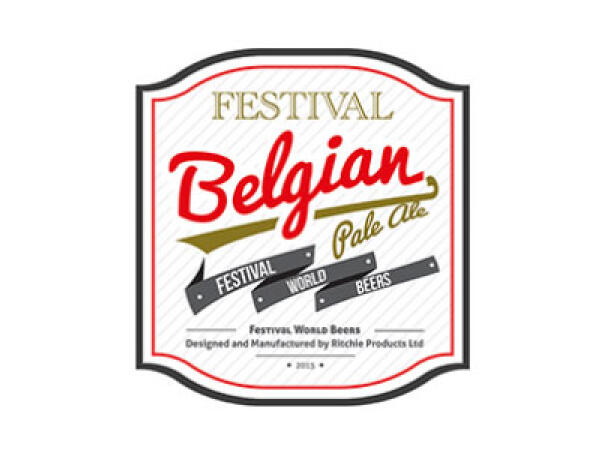 Belgian Pale Ale ekstraktsett 19L Festival-sett, komplett 3,6 kg 