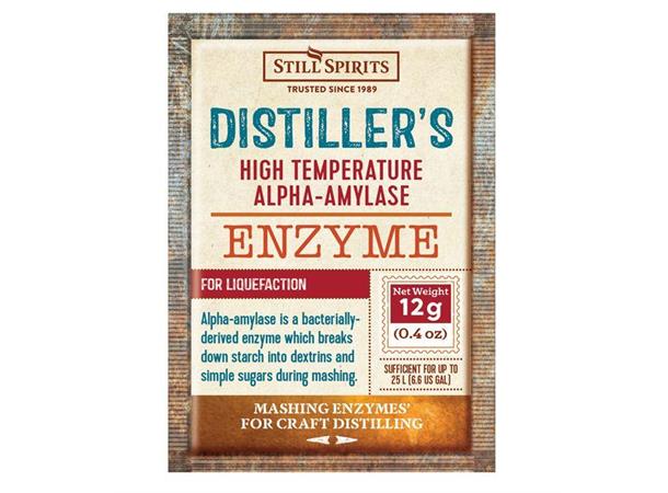 Distiller's Alpha-Amylase 12 gram High Temperature Enzymer 