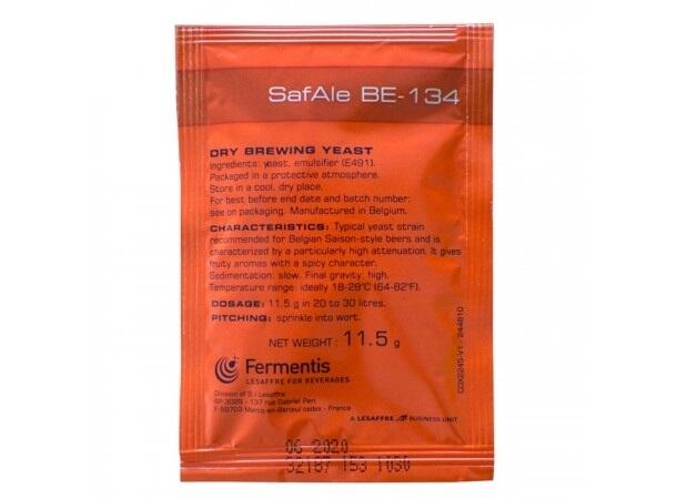 SafAle BE-134 tørrgjær 11,5 g Belgisk saison – fruktig og krydret 