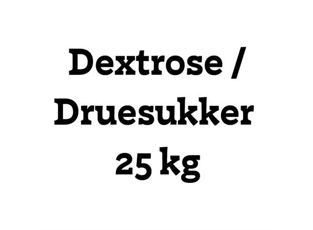 Dextrose / Druesukker 25 kg Dextrose / glukose / druesukker