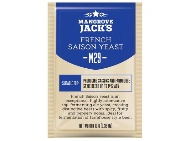 M29 French Saison 10g Mangrove Jack's Tørrgjær til øl 
