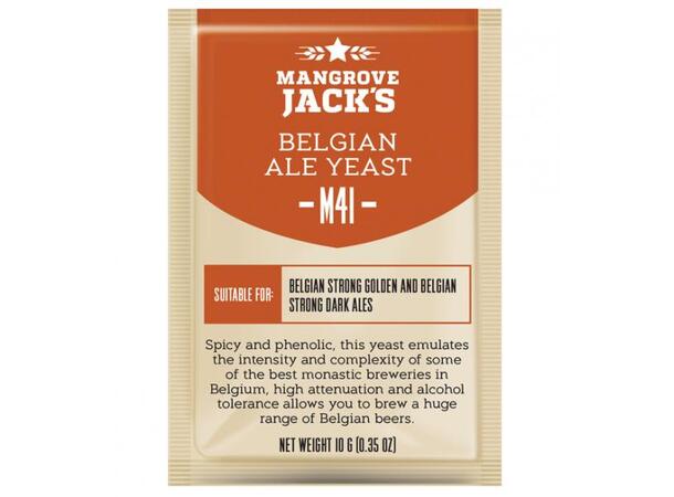 M41 Belgian Ale 10g Mangrove Jack's Tørrgjær til øl 