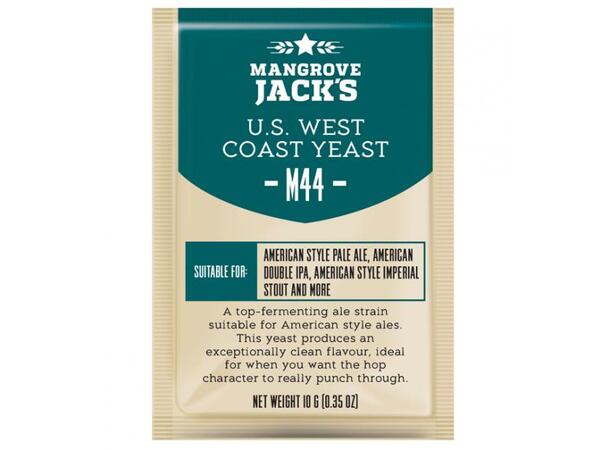 M44 U.S. West Coast 10g Mangrove Jack's Tørrgjær til øl 