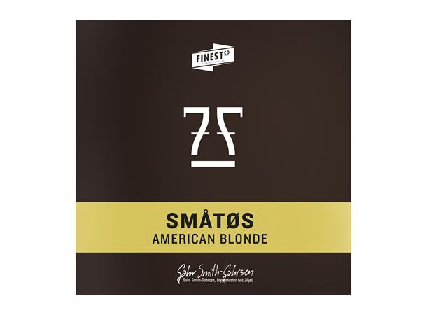 7 Fjell Småtøs American Blonde Allgrain ølsett 25 L, American Blonde