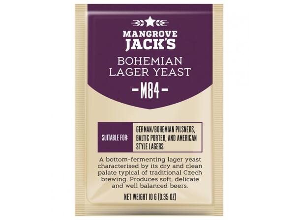 M84 Bohemian Lager 10g Mangrove Jack's Tørrgjær til øl 