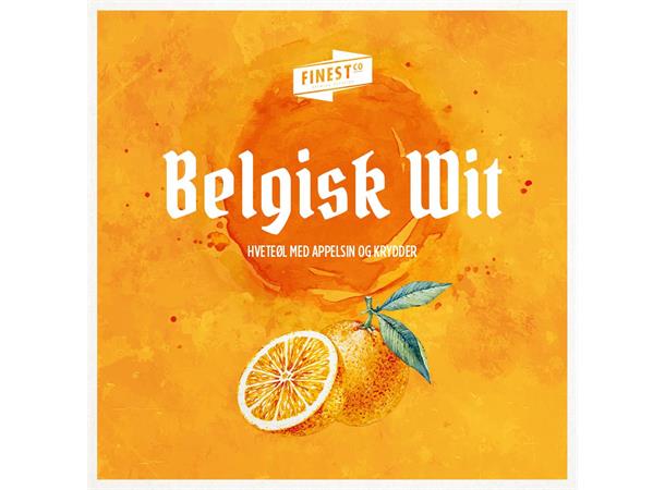 Belgisk Wit Allgrain ølsett 25 liter, Belgian Wit 